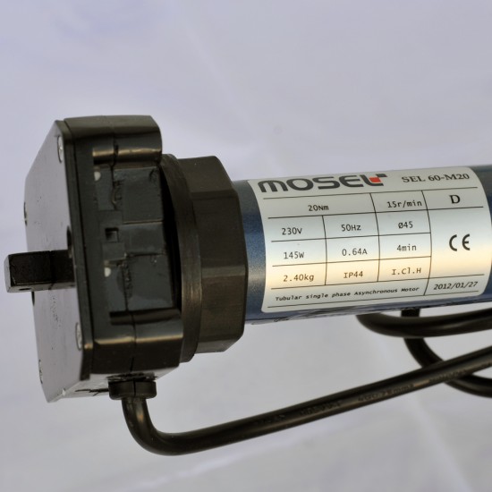 Mosel SEL60M 20 NM NHK Panjur Motoru 