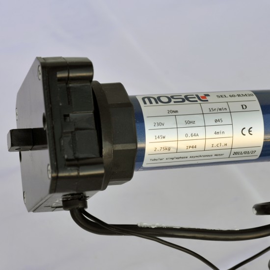 Mosel SEL60RM 20 NM Panjur Motoru 