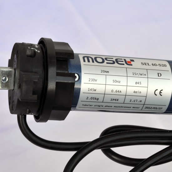 Mosel SEL60S 20 NM Panjur Motoru 